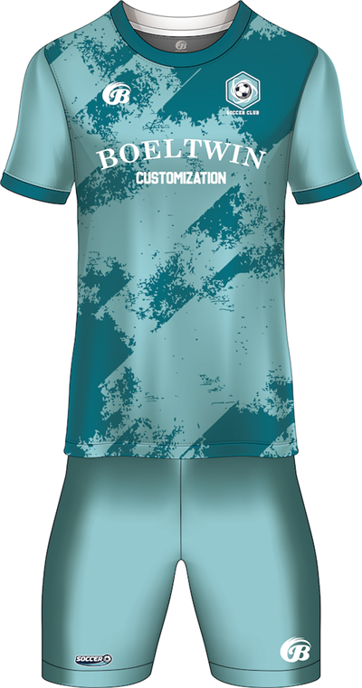 เสื้อแข่งฟุตบอลแบบมีแขนเสื้อพอดีตัวแบบกำหนดเอง